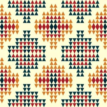 Abstract geometric seamless pattern Stock Illustration