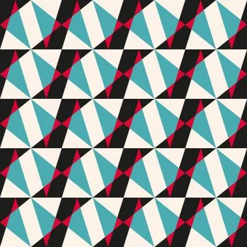 Abstract geometric seamless pattern Stock-Illustration
