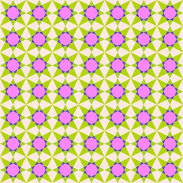 Abstract geometric seamless pattern Stock Illustration