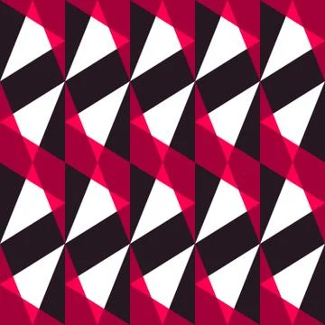 Abstract geometric seamless pattern Illustrazione stock