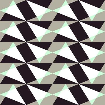 Abstract geometric seamless pattern Stock Illustration