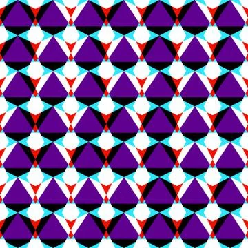 Abstract geometric seamless pattern Stock Illustration