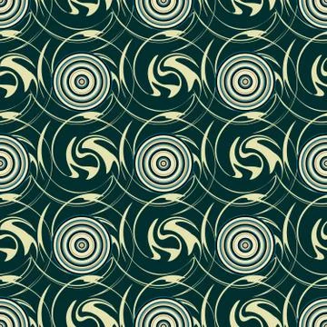 Abstract geometric seamless pattern Stock Illustration