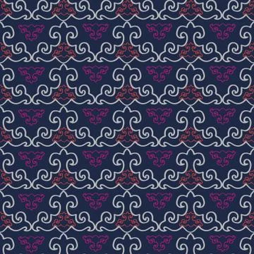 Abstract geometric seamless pattern Stock Illustration