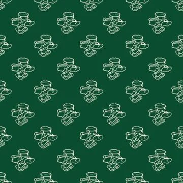 Abstract geometric seamless pattern Stock Illustration