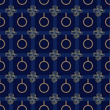 Abstract geometric seamless pattern Stock Illustration