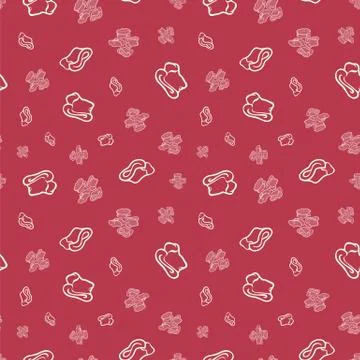 Abstract geometric seamless pattern Illustrazione stock