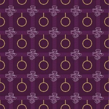 Abstract geometric seamless pattern Stock Illustration