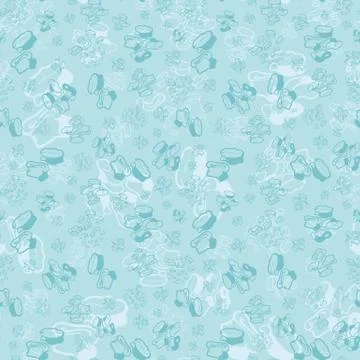 Abstract geometric seamless pattern Stock Illustration