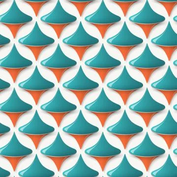 Abstract geometric seamless pattern. Stock Illustration