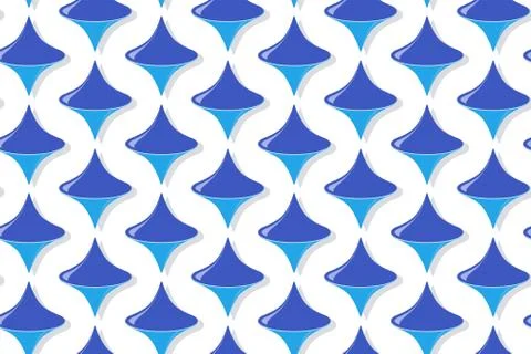 Abstract geometric seamless pattern. Stock Illustration