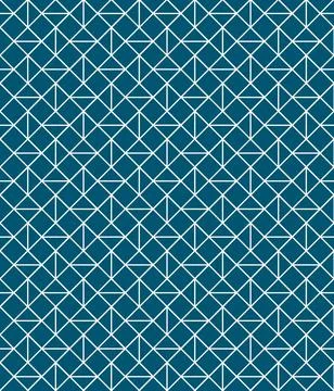 Abstract geometric seamless pattern. Stock Illustration