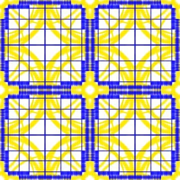 Abstract geometric seamless pattern Stock Illustration