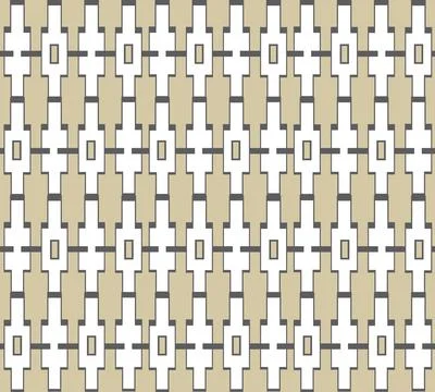 Abstract geometric seamless pattern. Line rectangle ornamental background 스톡 일러스트