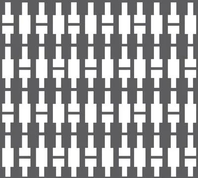 Abstract geometric seamless pattern. Line rectangle ornamental background 스톡 일러스트