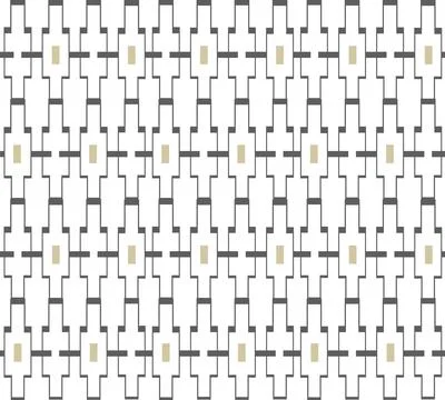 Abstract geometric seamless pattern. Line rectangle ornamental background. 스톡 일러스트