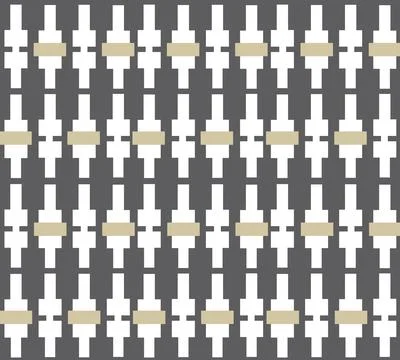 Abstract geometric seamless pattern. Line rectangle ornamental background. 스톡 일러스트