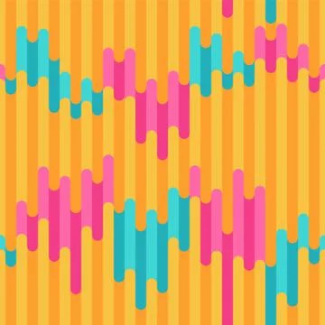 Abstract geometric seamless pattern from lines. Vector illustration. Stock Illustration