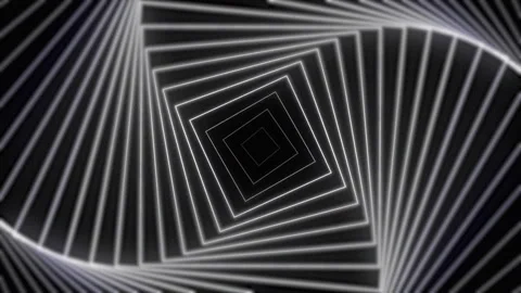 Abstract geometric seamless pattern of optic illusion Stock Footage 332041090