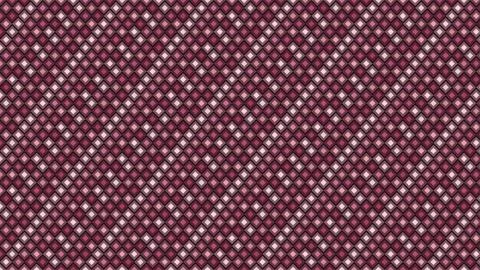 Abstract geometric seamless pattern with pink and maroon rhombuses Stock Illustration