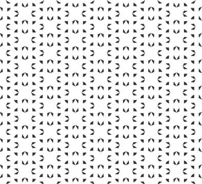 Abstract geometric Seamless pattern . Repeating geometric Black and white tex Illustrazione stock