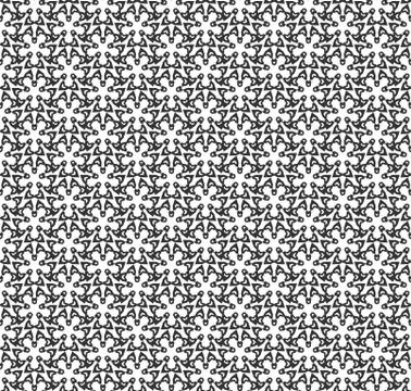 Abstract geometric Seamless pattern . Repeating geometric Black and white tex Stock-Illustration