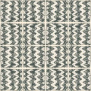 Abstract geometric seamless pattern. Stylish ornament with lines, rectangle.. Stockillustratie