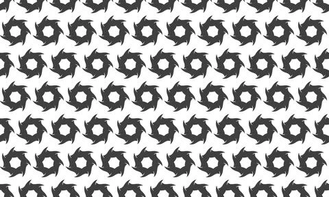Abstract geometric seamless pattern.  Stylish monochrome design featuring rep Stock Illustration