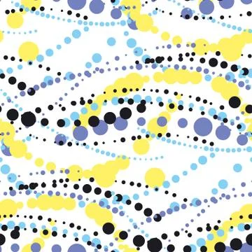 Abstract geometric seamless pattern in tender pastel color. Decorative paint  Stockillustratie