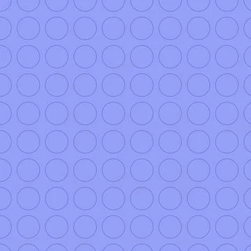Abstract Geometric Seamless Pattern with Thin Circle Outlines on Lavender P.. Stock Illustration