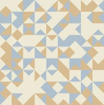 Abstract geometric seamless pattern. Triangle graphic design background Stock Illustration