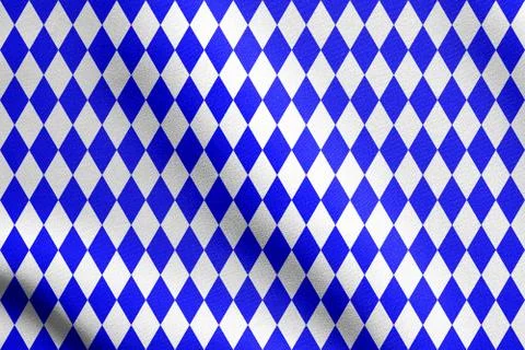 Abstract geometric seamless pattern of triangles in blue and white colors イラスト素材