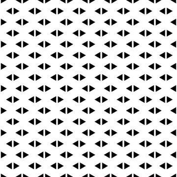 Abstract geometric seamless pattern of triangles. Modern stylish texture Illustrazione stock