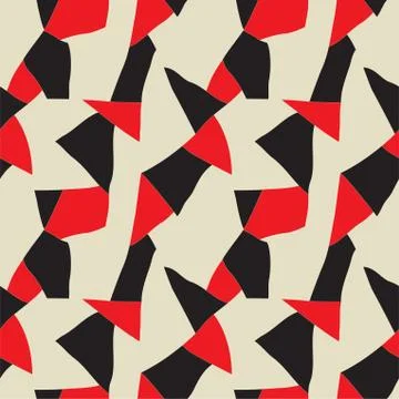 Abstract geometric seamless pattern. Vector Stock Illustration