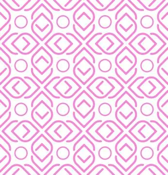 Abstract Geometric Seamless pattern. Vector background Stock Illustration