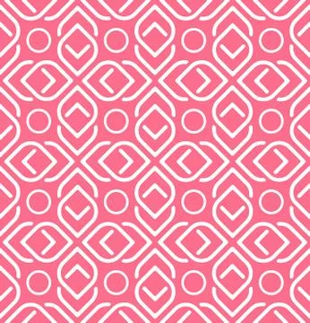 Abstract Geometric Seamless pattern. Vector background Stock Illustration
