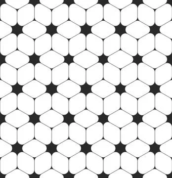 Abstract geometric seamless pattern vector hexagonal triangular background gr イラスト素材