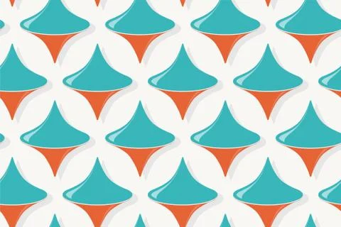 Abstract geometric seamless pattern. Vector. Stock Illustration