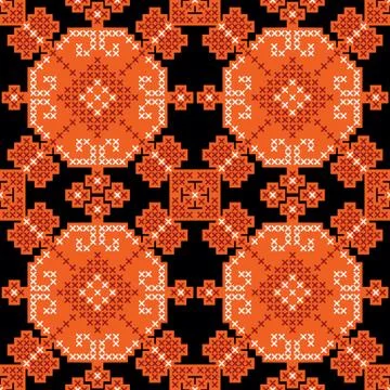 Abstract geometric seamless pattern vector Stock Illustration