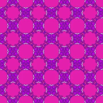 Abstract geometric seamless pattern, vector illustration Stock Illustration