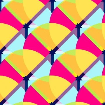 Abstract geometric seamless pattern for your design Stock Illustration