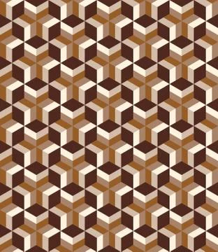 Abstract geometric seamless patterns background Stock Illustration