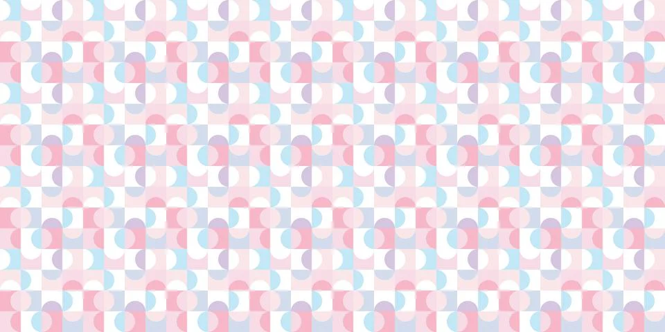 Abstract geometric seamless repeat pattern vector background Illustrazione stock