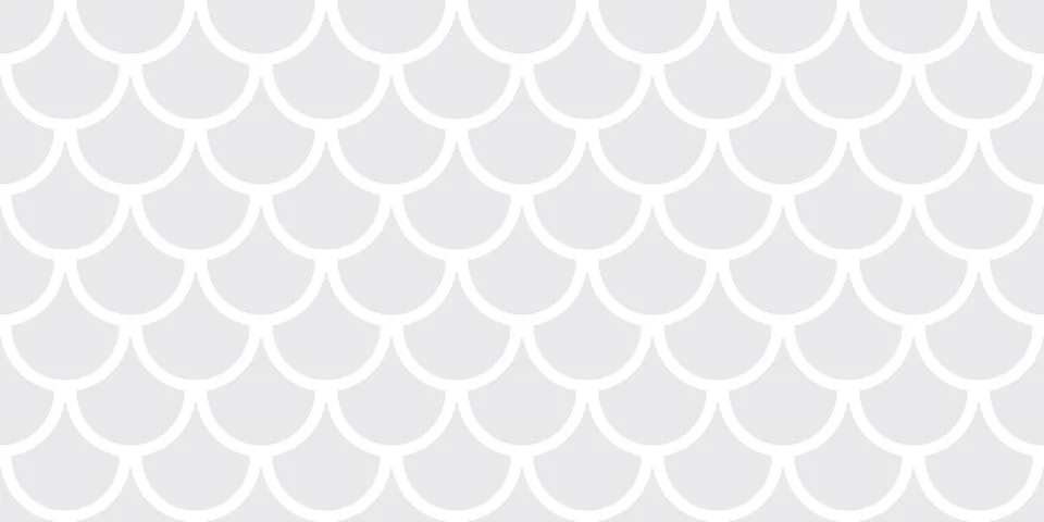 Abstract geometric seamless scale pattern vector background Illustrazione stock