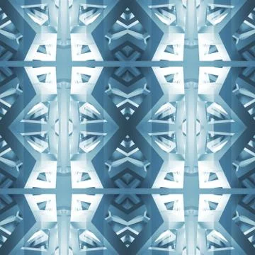 Abstract geometric seamless square pattern Illustrazione stock