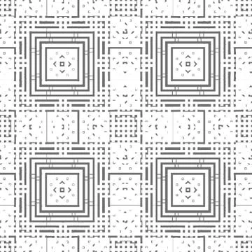 Abstract geometric seamless texture Stock Illustration