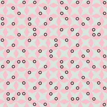 Abstract geometric seamless vector pattern Stock Illustration