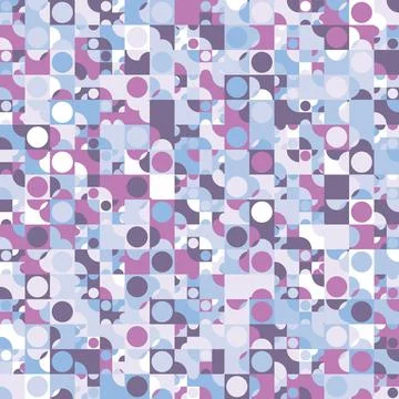 Abstract geometric seamless vector pattern Stock-Illustration
