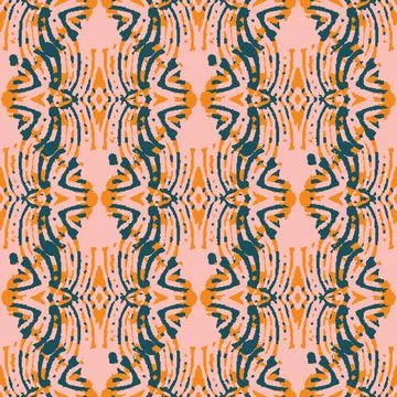 Abstract geometric seamless vector pattern netting Stock Illustration