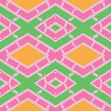 Abstract geometric seamless vector pattern Stock Illustration